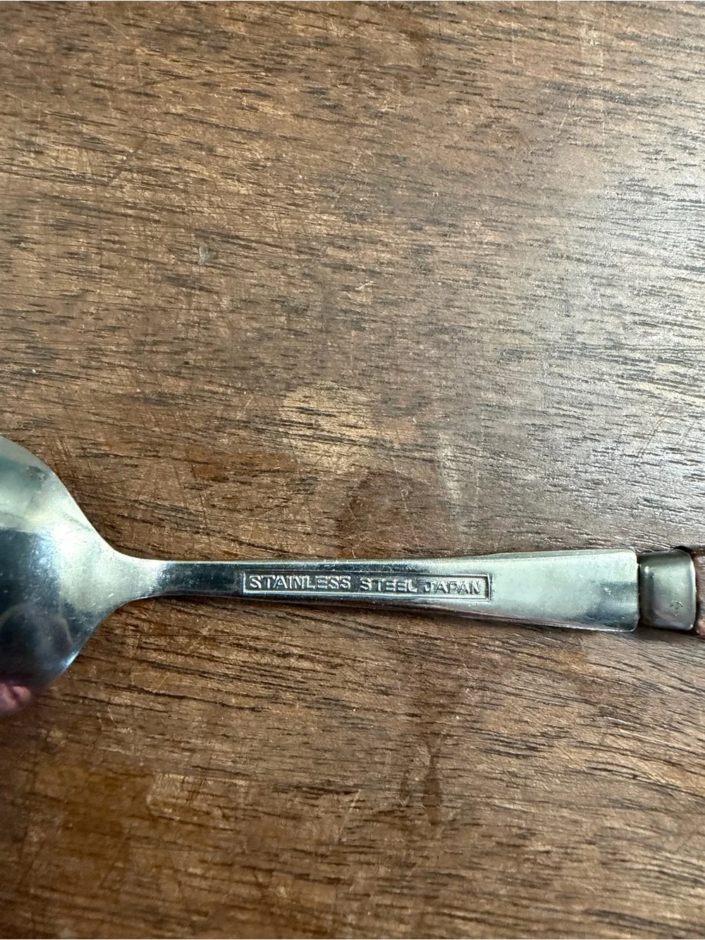 Vintage Wood-Handle Fondue Fork and Spoon Set Mid-Century Modern entertaining